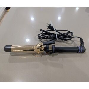 1.25" Curling Iron Hot Tools Professional 24K Gold Adjustable Heat 430°F